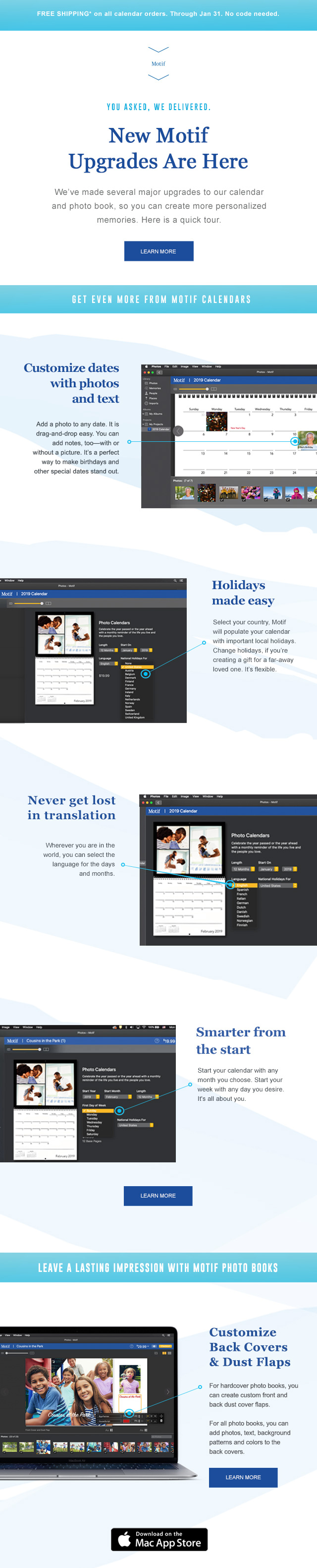 Email Design and code